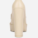 London Rag - Women's Corrine Chained Chunky Loafers