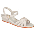Sas - Women's Strippy Quarter Strap Wedge Sandal