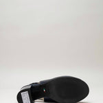 Nerogiardini - Women's Metallic Peep Toe Mule