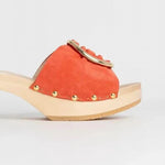 Sabot Youyou - Women's Youyou Ycone Velvet Goji Sandals