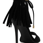 Andrea - Women's Fringe And Tassel Sandal