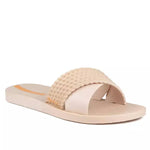 Ipanema - Women's Street II Molded Rattan Criss-Cross Strap Slides