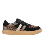 Hey Girl By Corkys - Women's Rizz Leopard Lace Up Sneakers