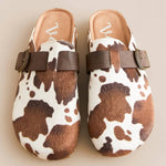 Very G - Andy cow print mule