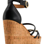 Andrea - Women's Cork Wedge Heel Sandal