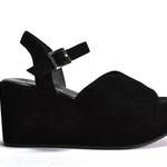 Cordani - Women's Jenna Suede Wrapped Wedge