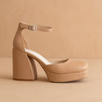 Oasis Society - Women's Oslo Chunky Platform Mary Janes Heels
