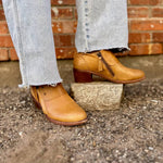 Halsa Footwear - Women's Michelle Leather Bootie
