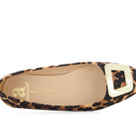 Andrea - Women's Dama Animal Print Ballet Flats