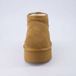 Cushionaire - Women’s Hippy Cozy Platform Ankle Boots