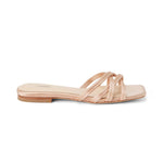 L'Agence - Women's Abelle Satin Flat Sandal