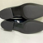 Massimo Dutti - Men's Square Toe Patent Leather Loafers