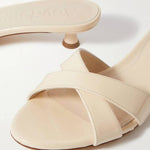 Aeyde - Women's Stina Patent Leather Kitten Heel Sandals