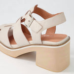 Django & Juliette - Women's Jear Leather Platform Sandals