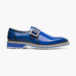 Stacy Adams - Men's Bartram Plain Toe Monk Strap Shoes