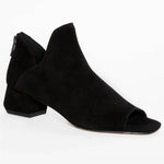 Pelle Moda - Women's Vonn Open Toe Suede Bootie