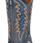 Roper - Men's Big Pirarucu Fish Embossed Leather Boot