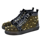 Barabas - Men's Shin Splints High Top Sneakers