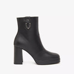 Nerogiardini - Women's Chain Platform Ankle Boot Shoe