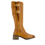 Andrea - Women's Genuine Leather Tall Riding Boots