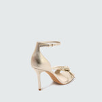 Dolce Vita - Women's Helana Genuine Leather Bow Ankle Strap High Heels