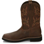 Justin Boots - Men's Driller Waterproof Steel Toe Boots
