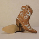 Miracle Miles - Corral Embroidered Western Booties