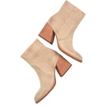 Kork-Ease - Women's Shilo Leather Block Heel Booties