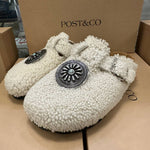 Post & Co. - Women's Shearling Clogs