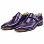 Giovanni Amato - Men’s Genuine Leather Monk Strap Dress Shoe