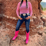 Ferrini - Women's Scarlett V-toe Cowgirl Boots