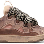 Lanvin - Men's Curb Chunky Distressed Leather Sneakers