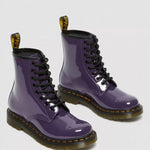 Dr. Martens - Women's 1460 Patent Leather Lace Up Boots
