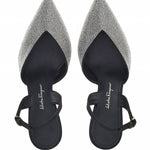 Salvatore Ferragamo - Women's Crystal Embellished Slingback Pumps