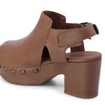 Chocolat Blu - Women's Galla Slingback Peep Toe Platform Clog