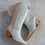 Oasis Society - Women's The Gabby Perforated Western Boot