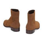 Stuart Weitzman - Women's Easyon Reserve Suede Neoprene Ankle Boots