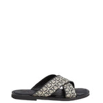 Salvatore Ferragamo - Men's Gancini Cross-over Strap Sandals