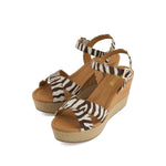 Andrea - Women's Wedge Ankle Strap Sandal