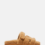Steve Madden - Women's Teddy Mayven Faux Shearling Slide Sandal