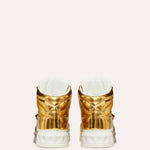 Valentino - Men's Stud Mirror Effect Synthetic Fiber Mid-top Sneakers