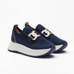 Softwaves - Women's Simone Athleisure Platform Slip-on Sneakers
