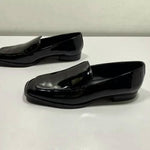 Massimo Dutti - Men's Square Toe Patent Leather Loafers