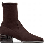 Donald Pliner - Women's Asherasu Croco Embossed Block Heel Booties
