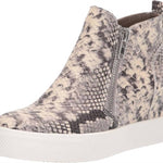 Steve Madden - Women's Wedgie Fashion Double Side Zipper Soft Sneakers
