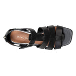 Donald Pliner - Donald Pliner Womenâ€™s Faleisha Sandals Â€“ Black, Size 6.5