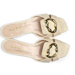 Rupert Sanderson - Women's Alvara Natural Raffia Slide