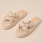 Dirty Laundry - Women's Knotty Rope Sandal