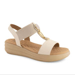 Andrea - Women's T-strap Wedge Sandal