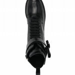 Salvatore Ferragamo - Women's Chunky Leather Biker Boots